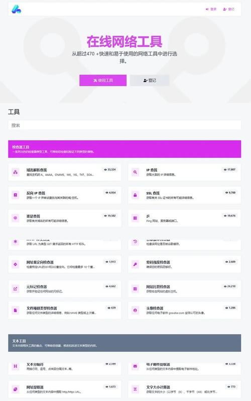 点击放大 最新全功能版在线WEB工具箱PHP源码