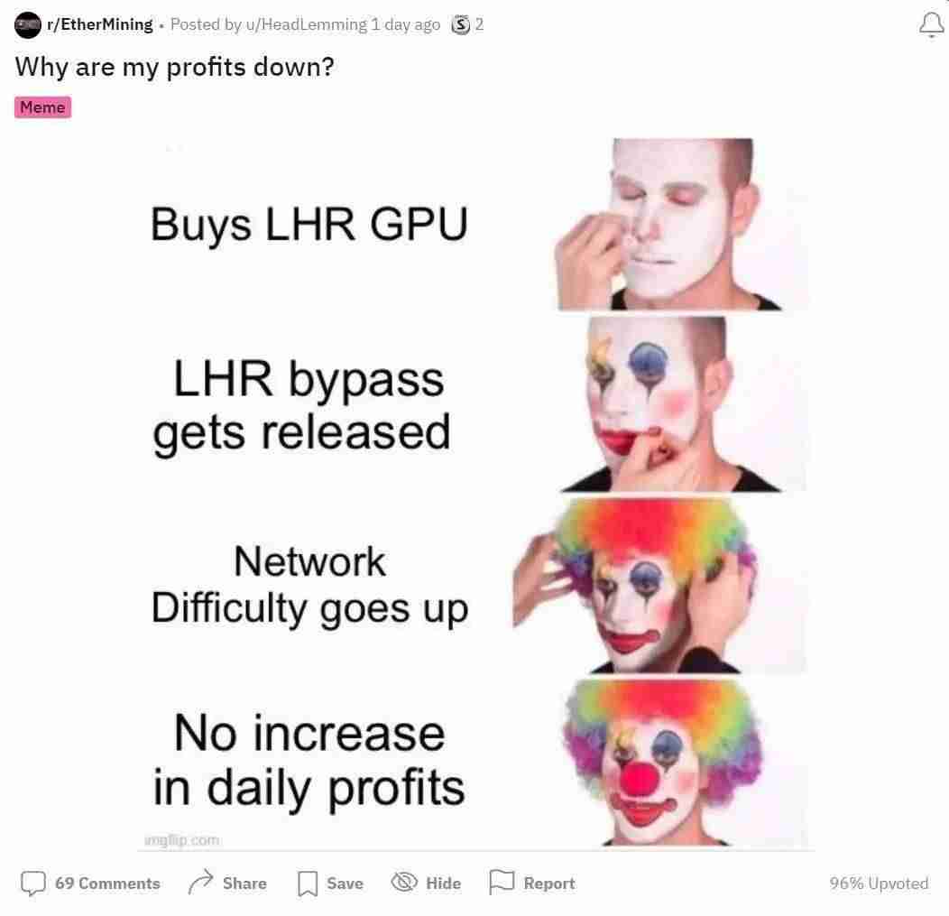 英伟达显卡被破解，矿工狂喜，等等党哭了