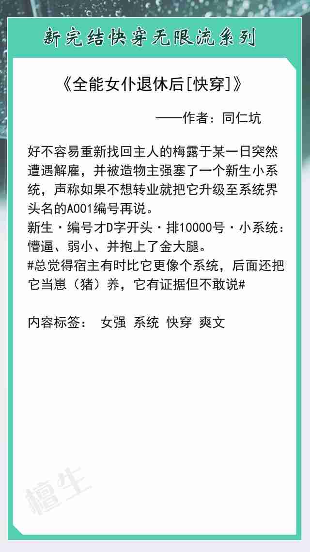 穿越小说推荐文笔好高质量（穿越小说推荐文笔好高质量完结）-第3张图片