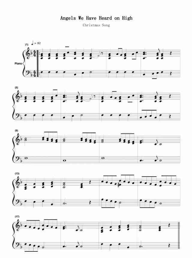 圣诞歌jinglebells（圣诞歌jinglebells乐谱）-第22张图片