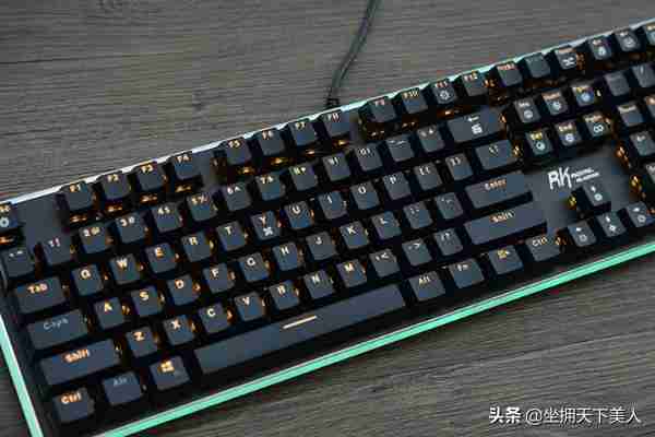 雷柏键盘怎么调灯光模式87健（雷柏键盘怎么调灯光颜色）-第1张图片
