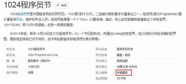 程序员节日为什么是1024（程序员的节日是哪天）-第1张图片