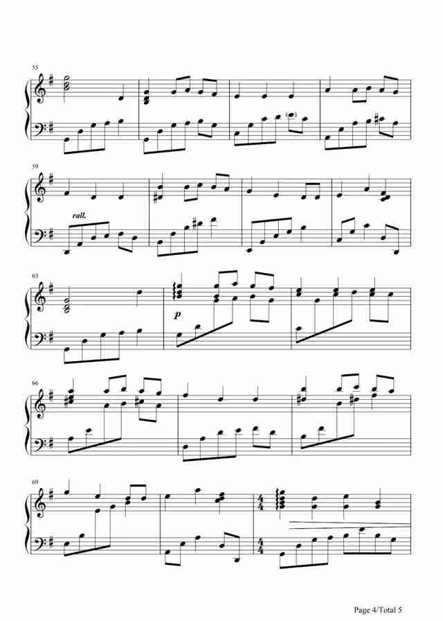 圣诞歌jinglebells（圣诞歌jinglebells乐谱）-第42张图片