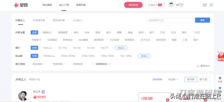 星图后台数据分析(星图官网免费注册条件)-第1张图片 星图后台数据分析(星图官网免费注册条件)-第1张图片