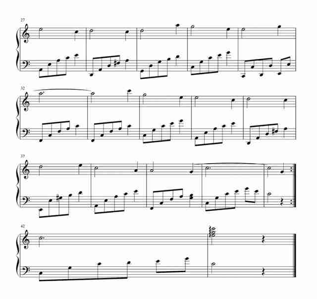 圣诞歌jinglebells（圣诞歌jinglebells乐谱）-第17张图片