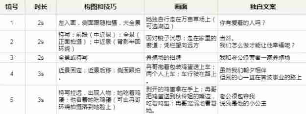 抖音视频脚本怎么写范文（1分钟短视频脚本模板）-第5张图片