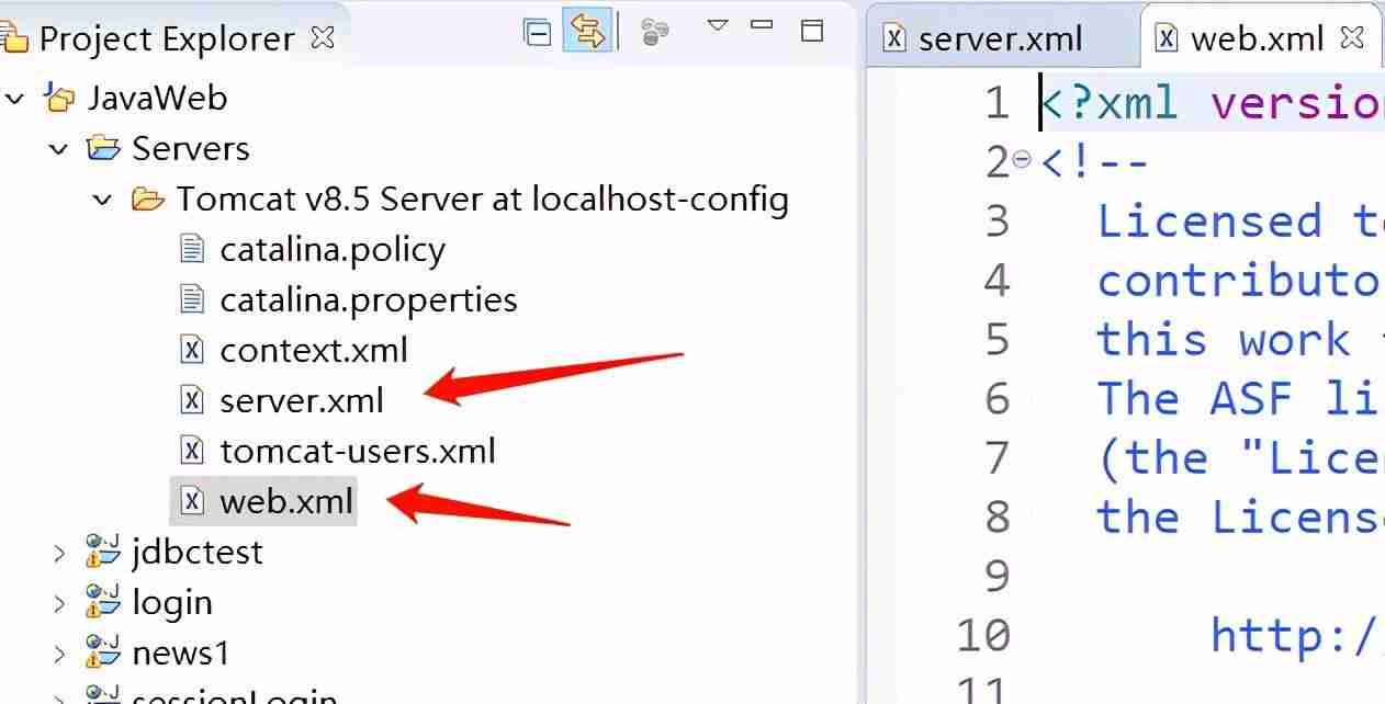 eclipse如何导入web项目并运行(java程序运行步骤)-第6张图片 eclipse如何导入web项目并运行(java程序运行步骤)-第6张图片