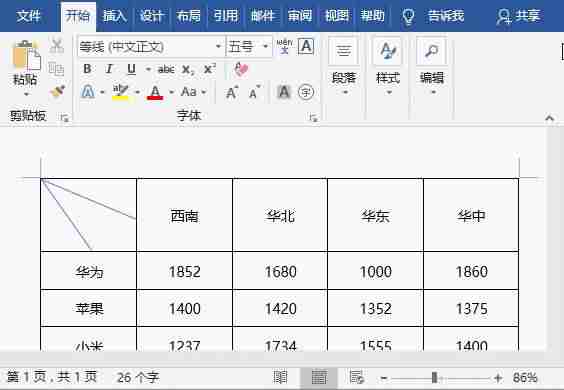 表格里面怎么插入斜杠-wps表头设置步骤-第4张图片