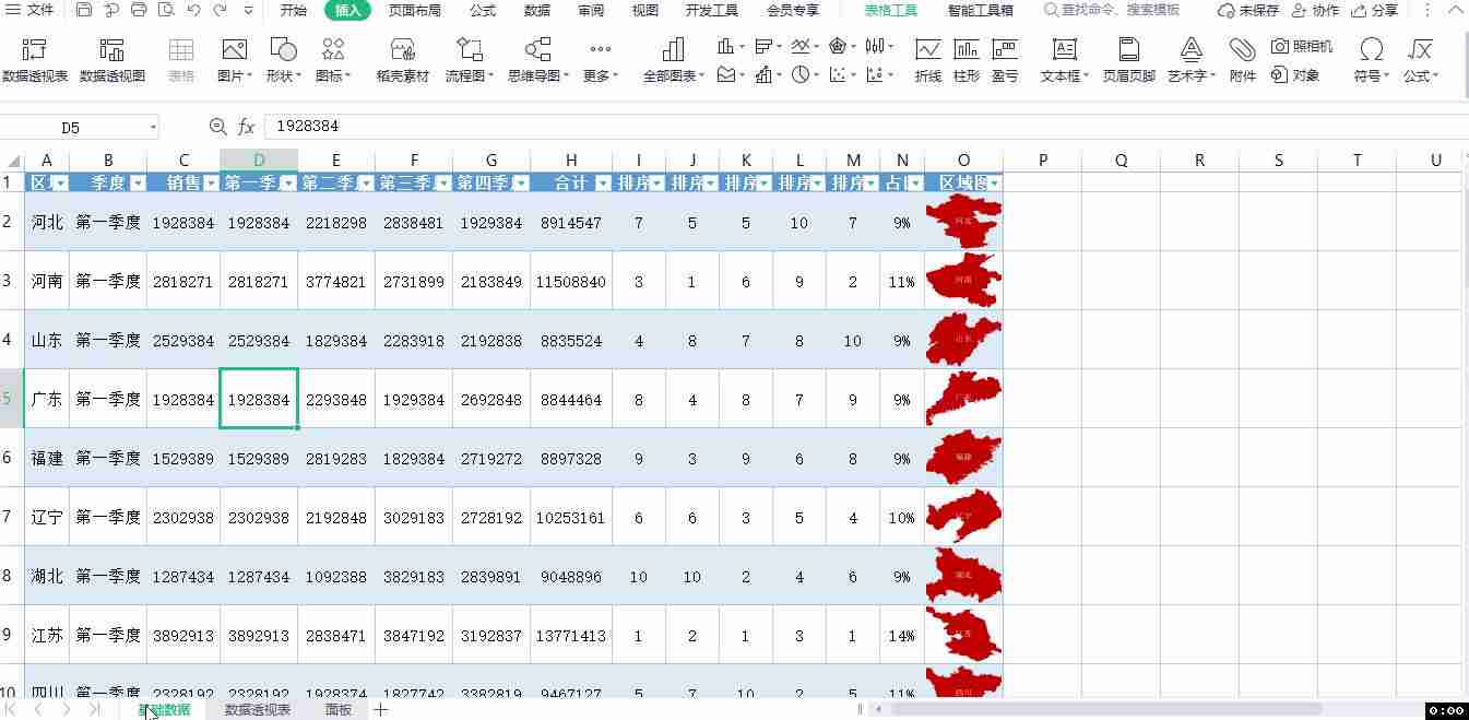 wps绘制表格怎么调整-新手wps制作表格的步骤-第9张图片