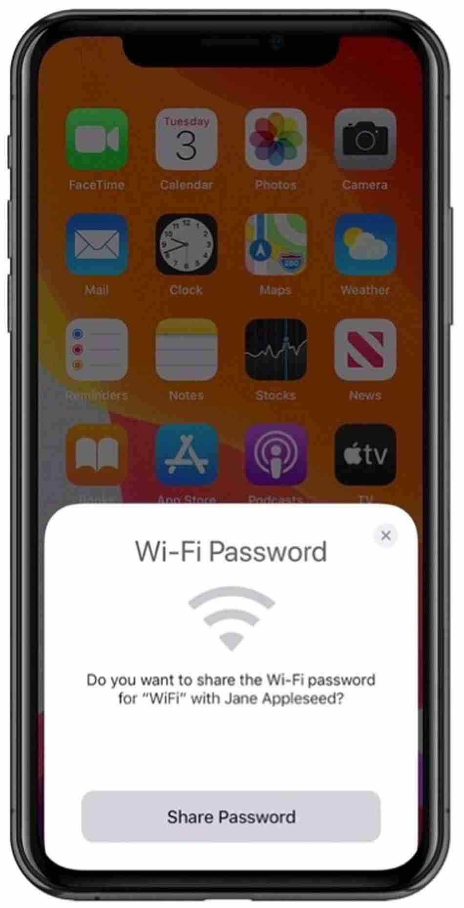 苹果手机分享wifi密码给好友-查看wifi密码神器-第3张图片