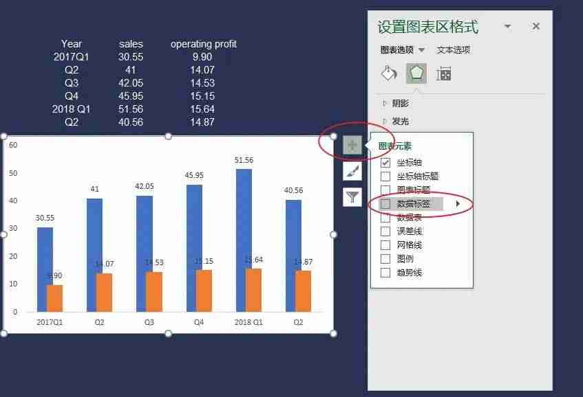 excel簇状柱形图制作-分类汇总簇状柱形图 -第6张图片