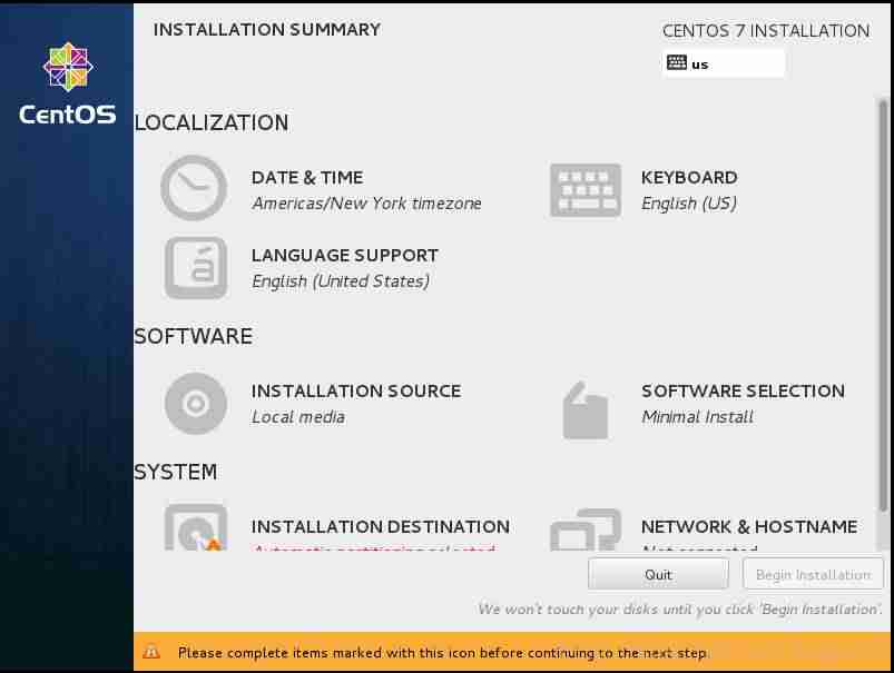 centos7安装教程详细-centos7安装图形化界面命令-第10张图片