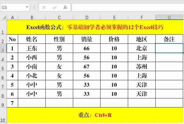 50个工作中最常用excel技巧图解-电脑制作excel表格全步骤-第2张图片