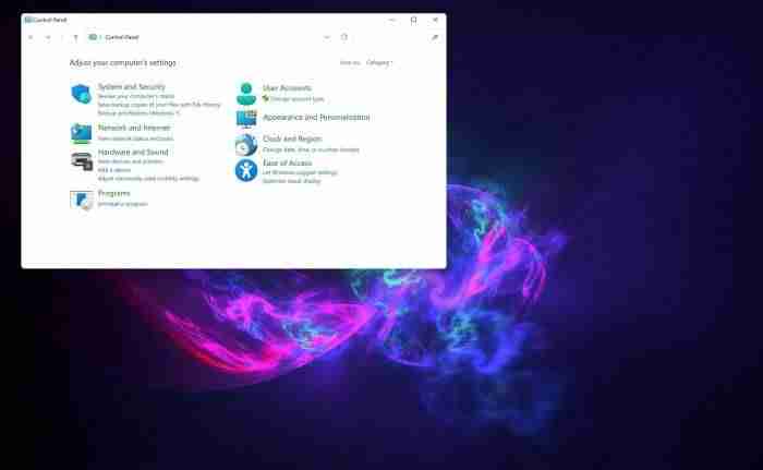 windows控制面板的作用-正版win10重装系统教程-第1张图片