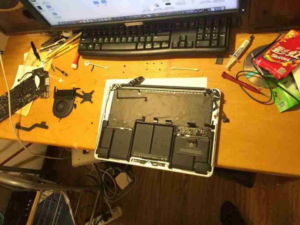 mac拆机教程-macbook pro 拆机图解-第5张图片