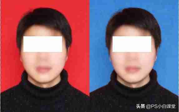 ps照片换背景颜色边缘怎么处理-证件照换底色ps教程-第1张图片