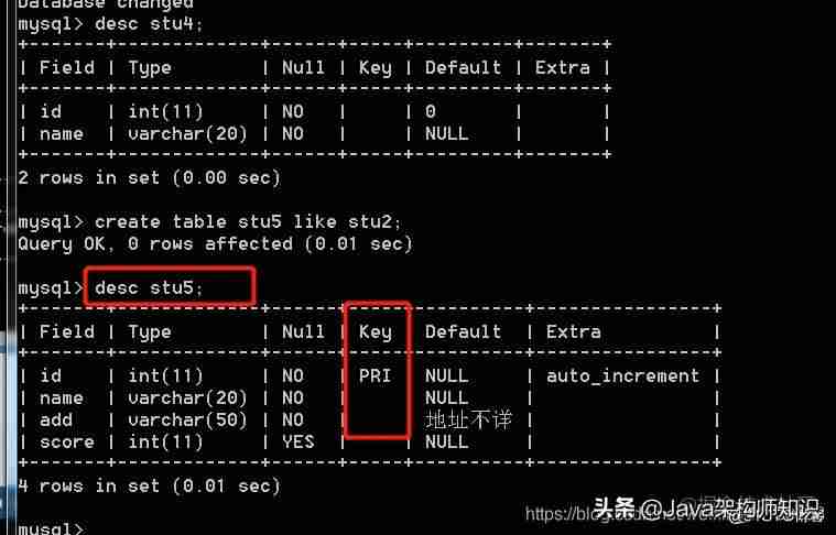 mysql指令大全-mysql数据库操作命令-第21张图片