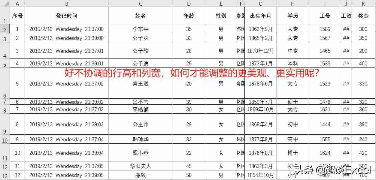 excel设置列宽在哪里设置-同时调整所有列宽步骤-第1张图片