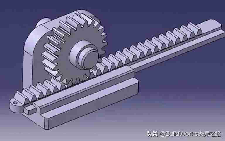齿条图纸技术参数-标准齿条规格尺寸-第1张图片