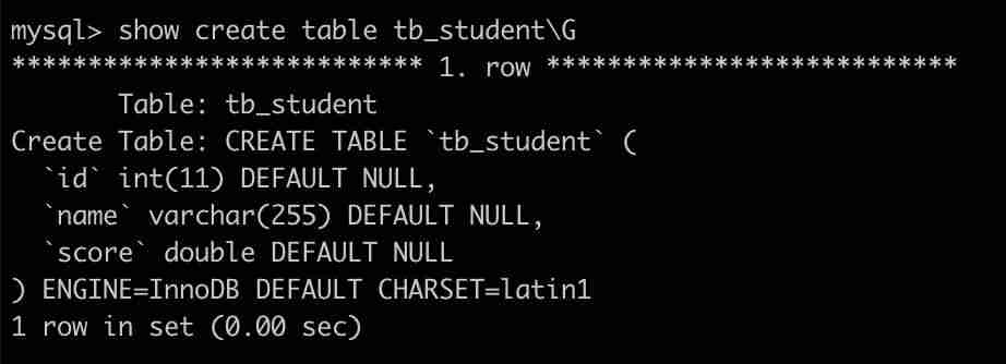 sql建表命令-数据库sql语句大全实例-第14张图片