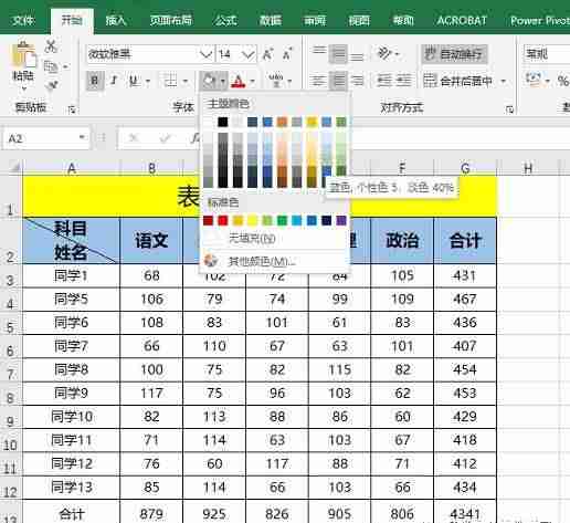 电脑制作excel表格全步骤-excel表格基本操作教程-第21张图片 电脑制作excel表格全步骤-excel表格基本操作教程-第21张图片