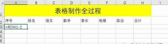 电脑制作excel表格全步骤-excel表格基本操作教程-第3张图片 电脑制作excel表格全步骤-excel表格基本操作教程-第3张图片