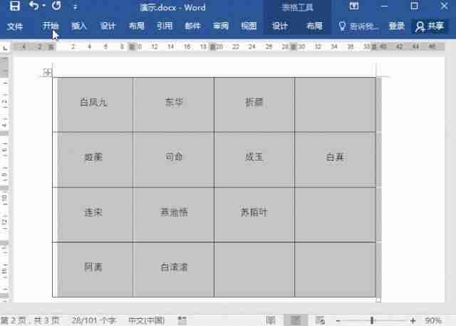 word调整表格大小的方法-word文档表格尺寸设置方法-第2张图片 word调整表格大小的方法-word文档表格尺寸设置方法-第2张图片