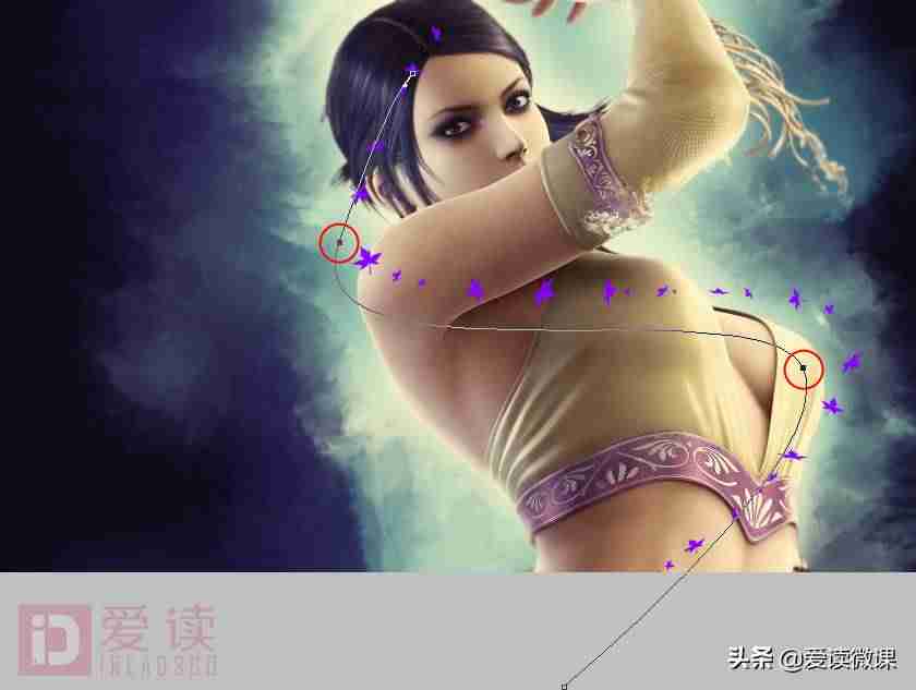 ps怎么描边虚线图案-ps钢笔路径虚线描边方法-第7张图片