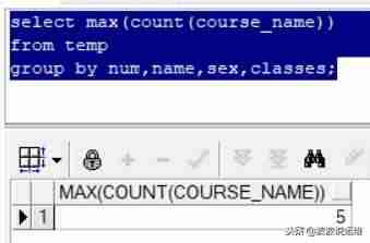 oracle行列转换函数-数据库sql语句大全实例-第2张图片