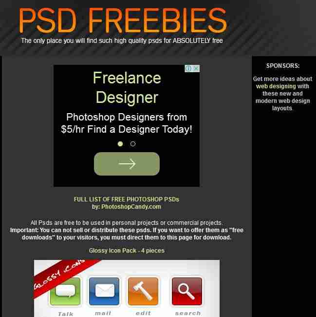 psd网页模板怎么用-psd模板使用教程-第1张图片