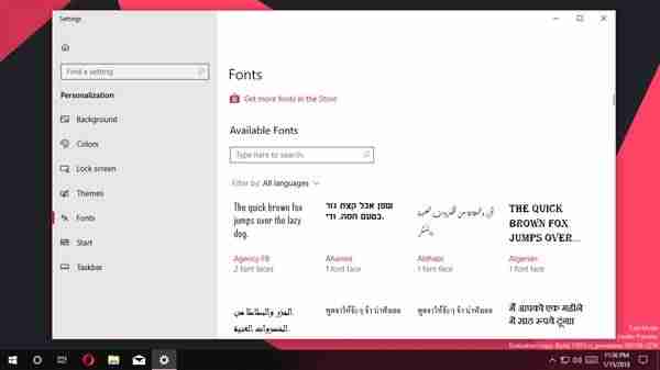 win10如何更换系统字体-更改系统字体的步骤-第2张图片