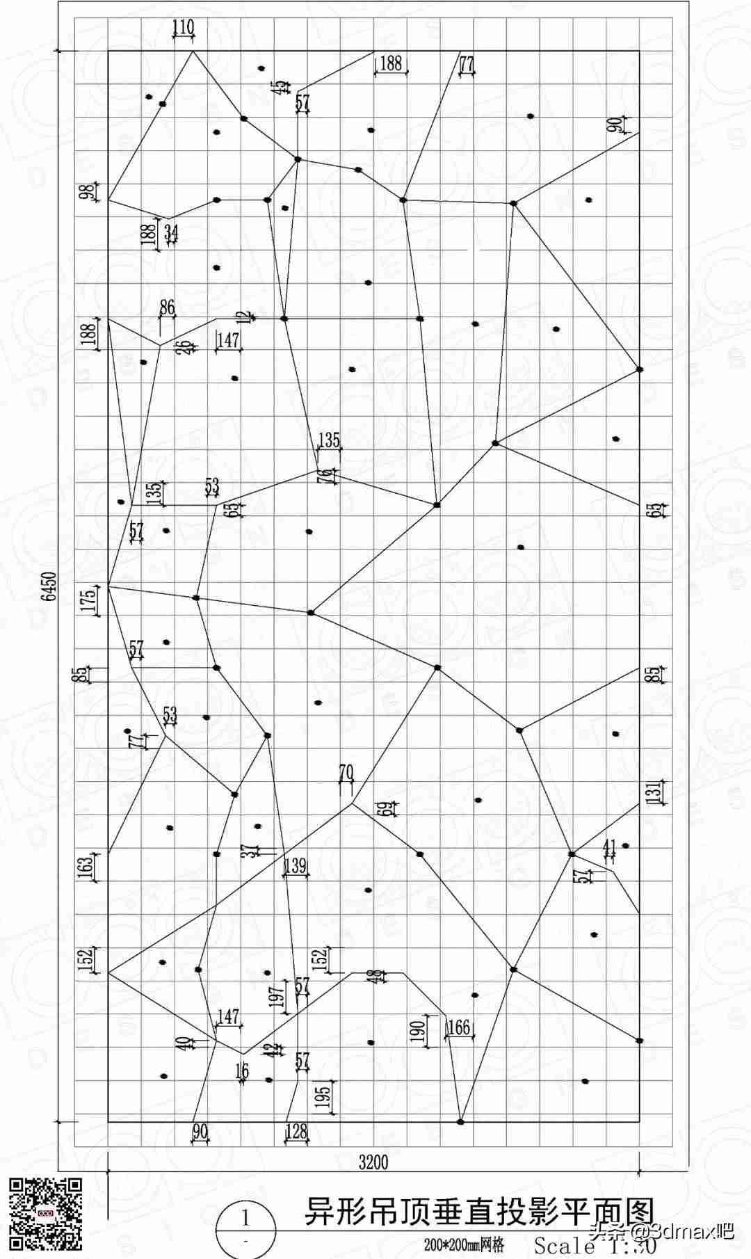 cad吊顶图怎么画-cad天花吊顶布置图-第21张图片