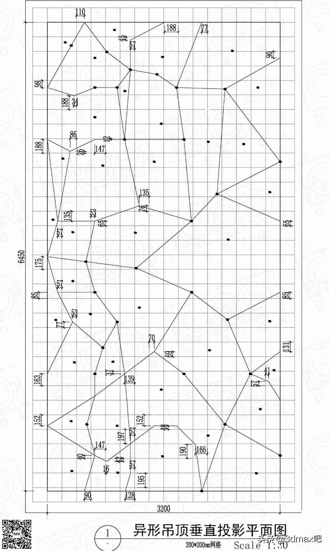 cad吊顶图怎么画-cad天花吊顶布置图-第24张图片