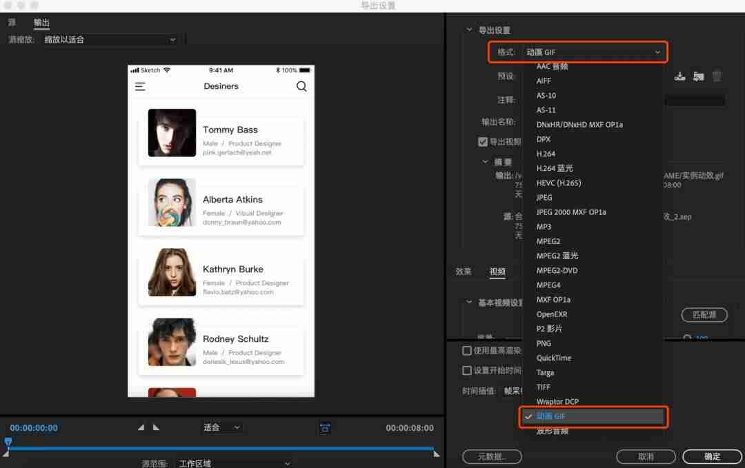 ae怎么导出gif格式-ae使用的基本操作-第11张图片 ae怎么导出gif格式-ae使用的基本操作-第11张图片