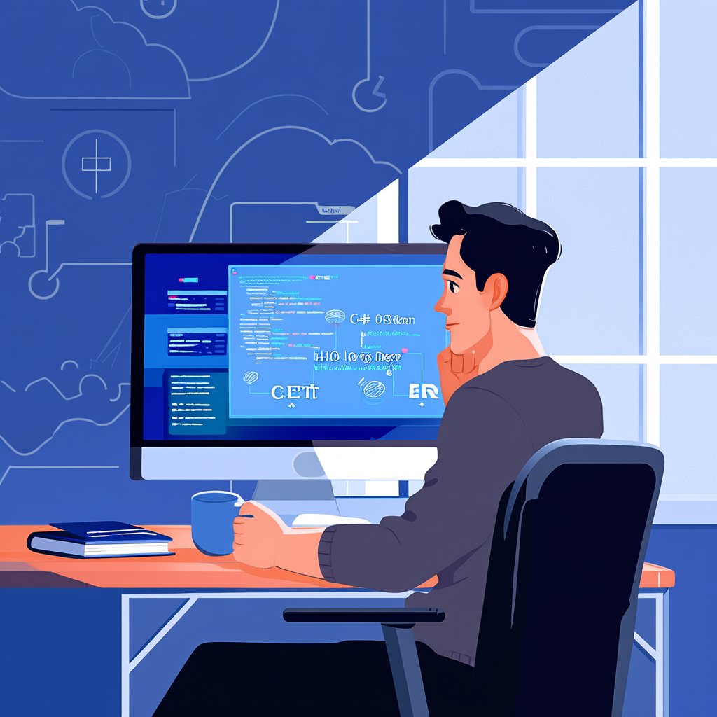 C#初探:从Hello World到稳健重试机制的思维跃迁
